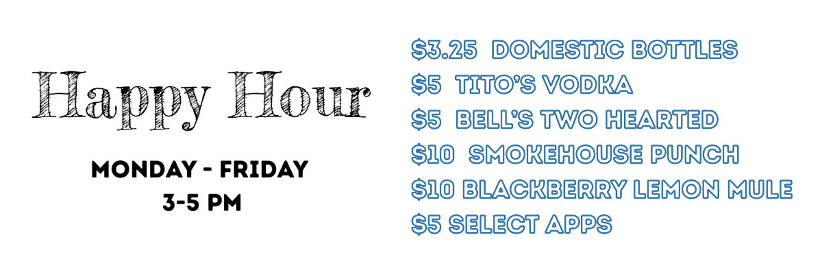 Happy Hour Menu
