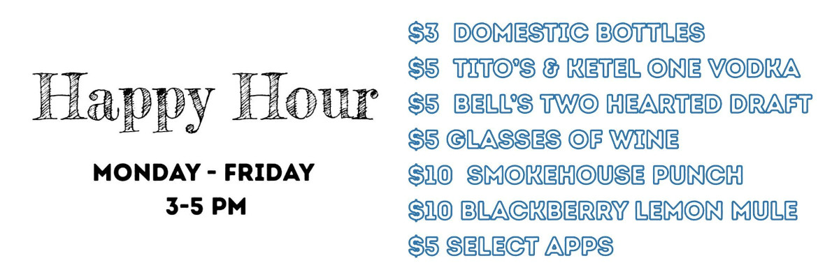 Happy Hour Menu