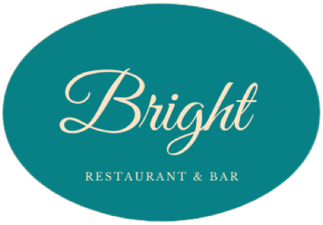 Bright Restaurant & Bar logo scroll