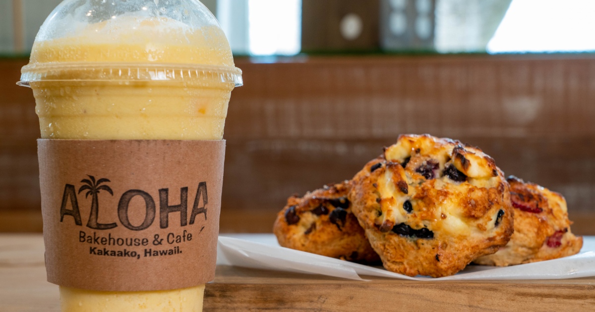 Aloha Bakehouse — House-baked scones, Aloha bread and flavored peanut butters from a Kakaʻako café