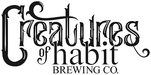 Creatures of Habit Brewing Co logo scroll