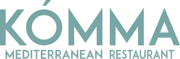 KÓMMA Mediterranean Restaurant logo scroll - Homepage