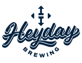 Heyday Brewing logo scroll