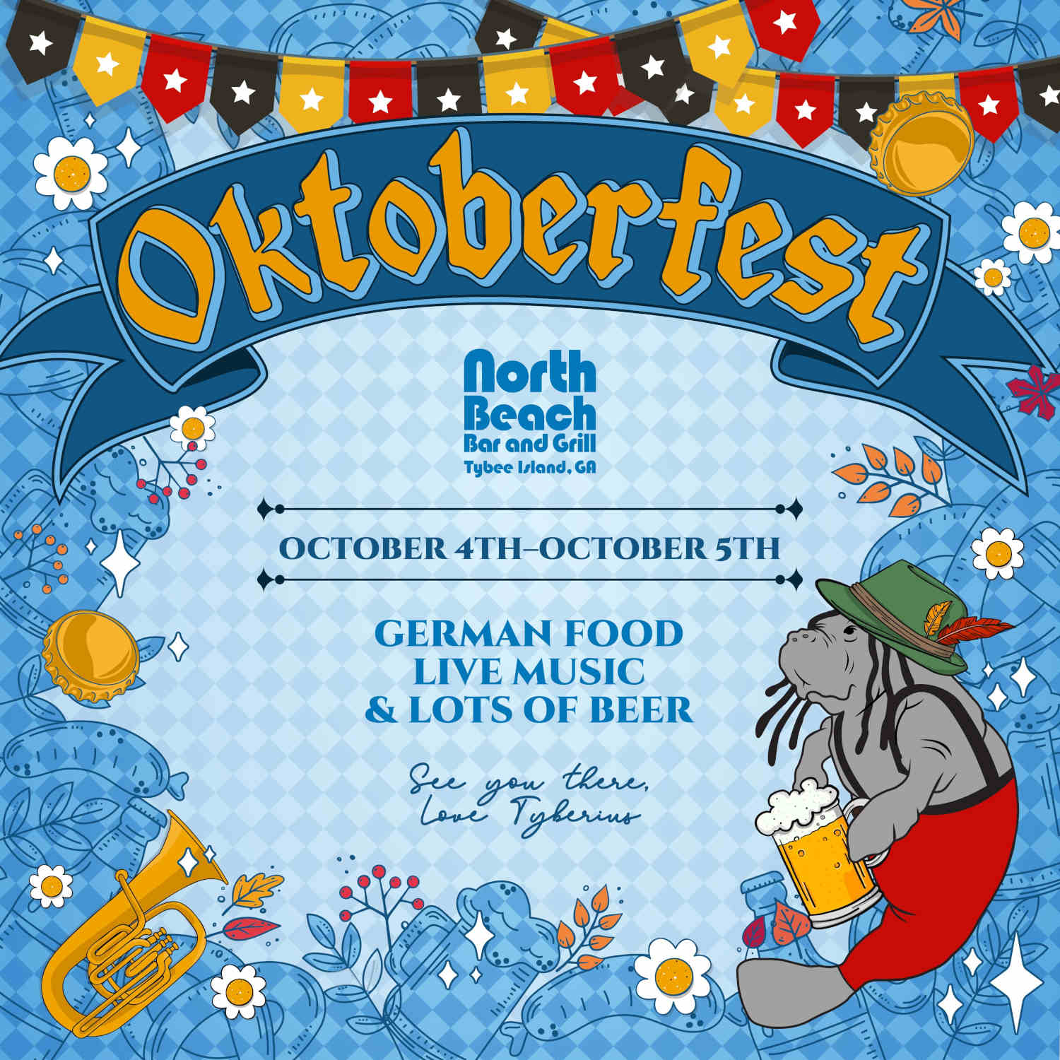 Oktoberfest party poster