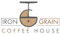 Iron + Grain Coffee House - Silvis logo top