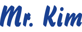 Mr. Kim Korean BBQ logo scroll