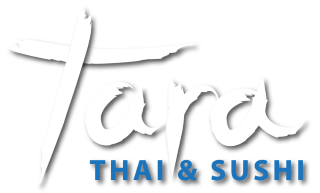 Tara Thai & Sushi logo scroll
