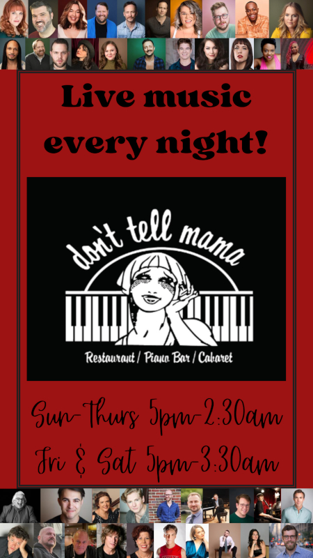 Piano Bar Live Music poster