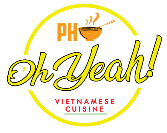 Pho Oh Yeah logo scroll