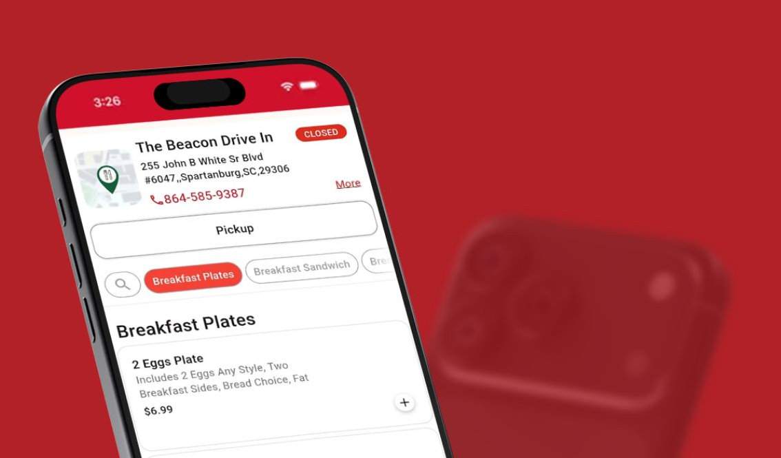 The Beacon Drive in App