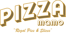 Pizza Mamo logo scroll
