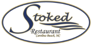Stoked Restaurant logo scroll
