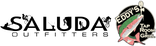 Saluda Outfitters logo scroll