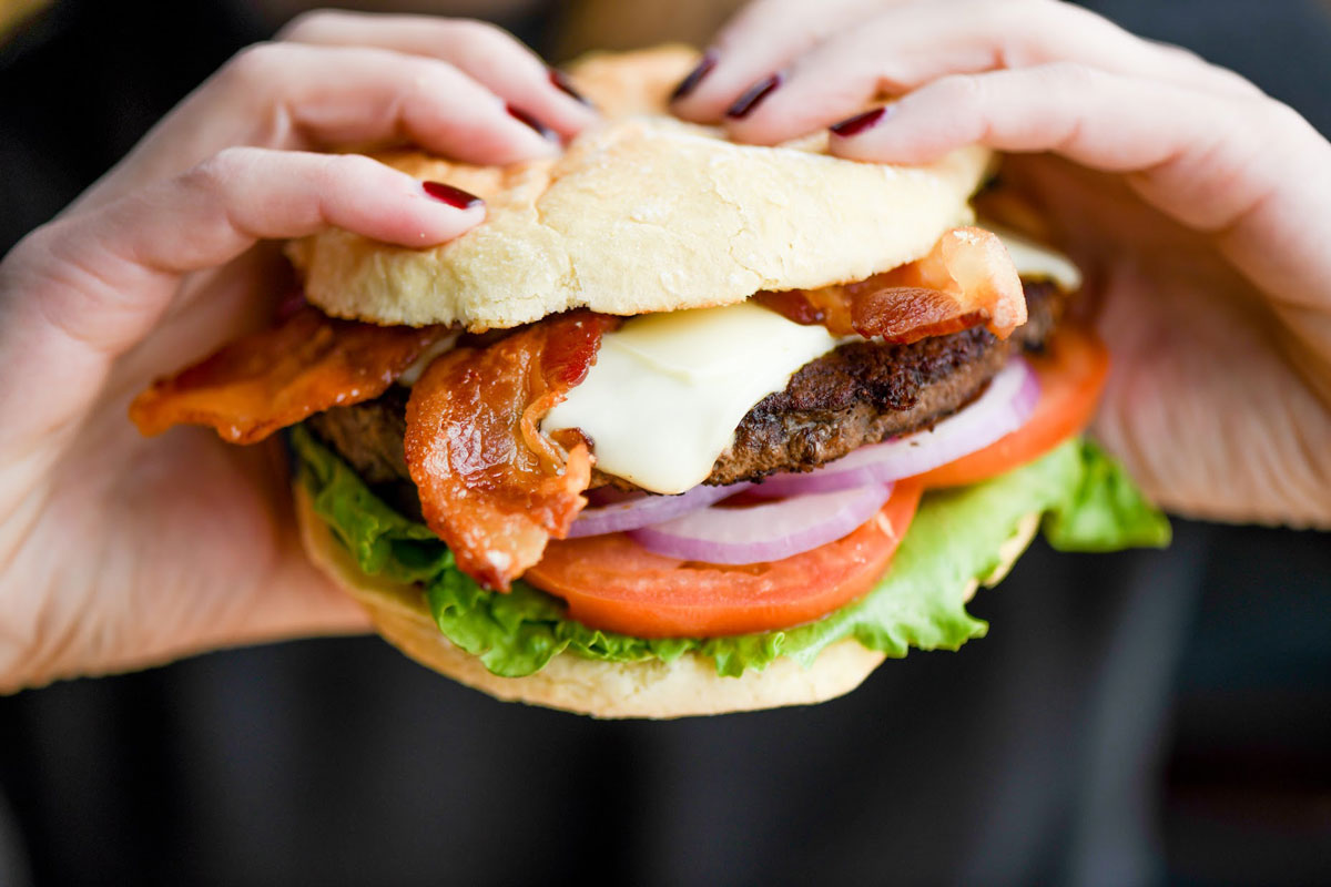 Bacon cheeseburger