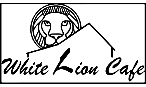 White Lion Cafe logo top - Homepage