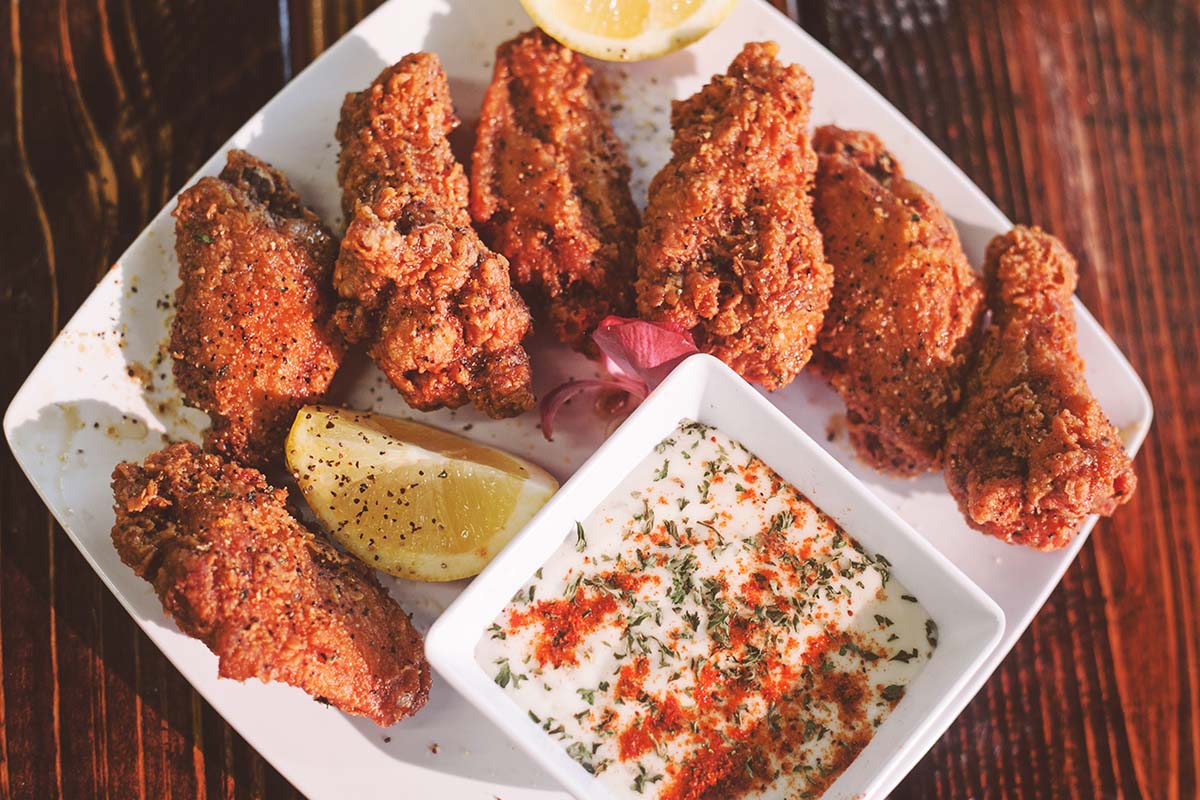 Honey Lemon Pepper Wings