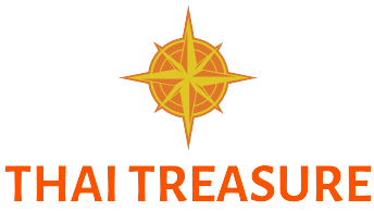 Thai Treasure Restaurant and Bar logo scroll