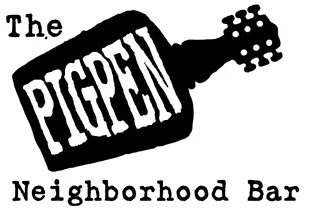 The Pig Pen logo scroll