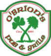 O'Brion's- Ion logo scroll