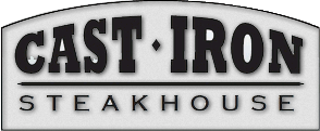 Cast Iron Steakhouse logo top - Homepage