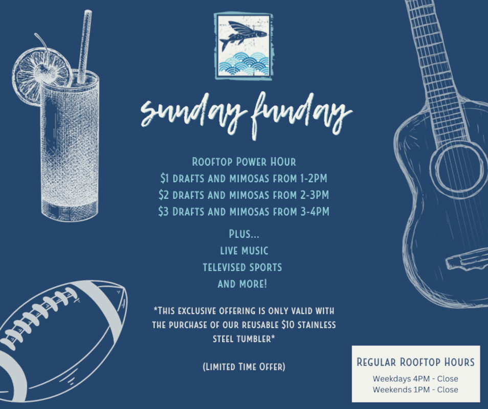 rooftop sunday funday flyer