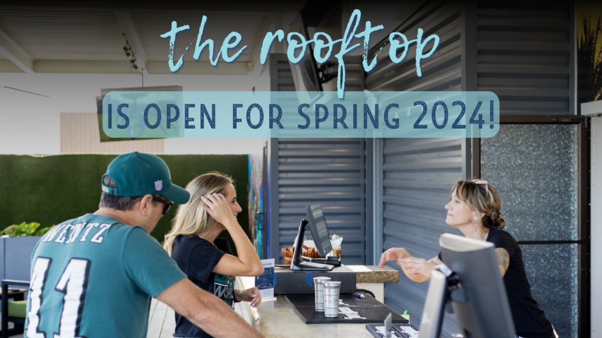 rooftop spring opening flyer