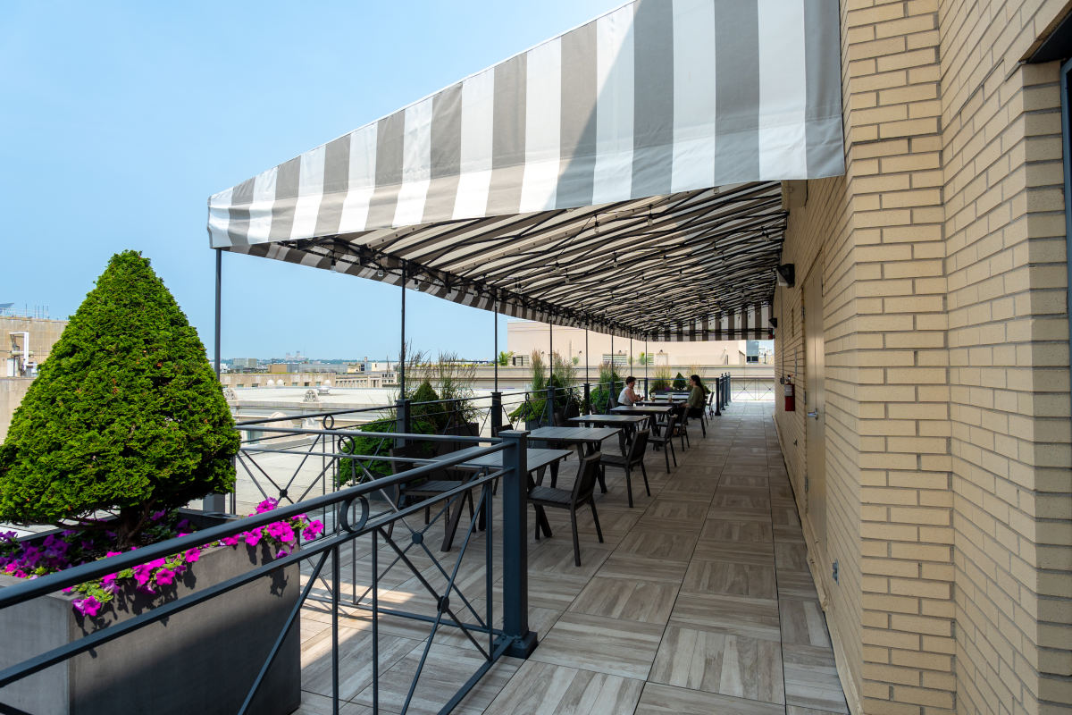 Rooftop tables