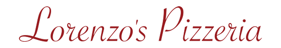 Lorenzo's Pizzeria logo scroll - Homepage