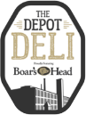 The Depot Deli logo scroll
