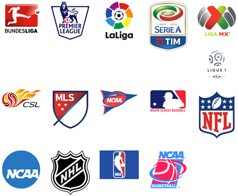 leagues logos img