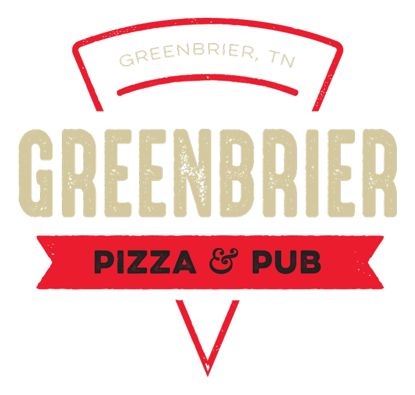 Greenbrier Pizza and Pub logo scroll