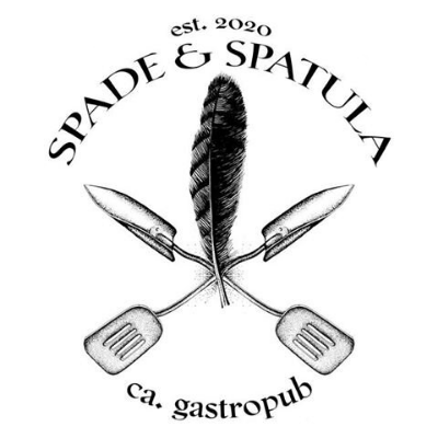 Spade and Spatula-Ca. Gastropub logo top