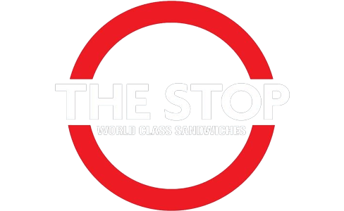 The Stop logo top