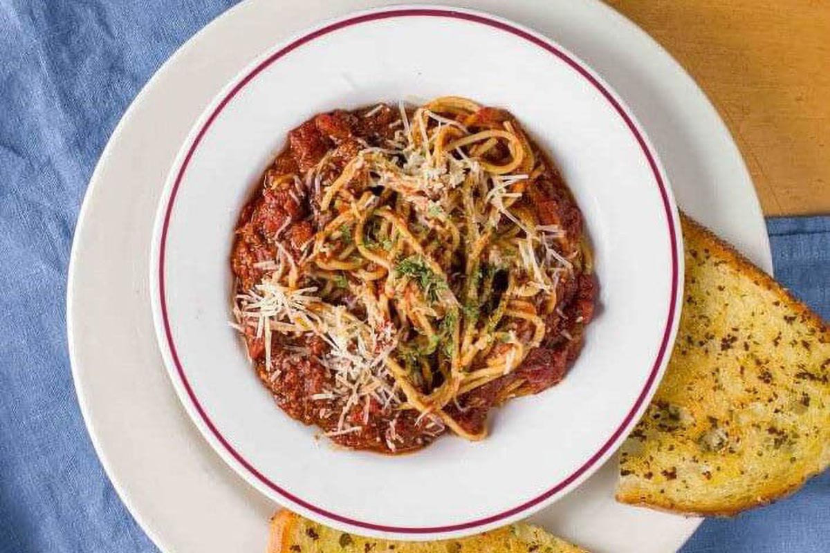 Spaghetti with meat sauce