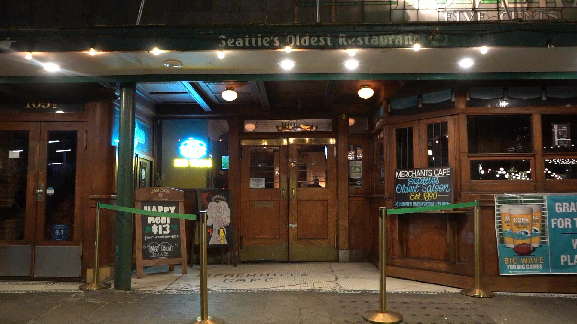 Merchants Cafe & Saloon - Pioneer Square, Seattle, WA