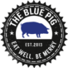 THE BLUE PIG logo top