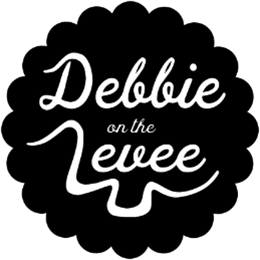 Debbie on the Levee logo top