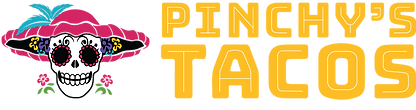 Pinchy's Tacos logo scroll