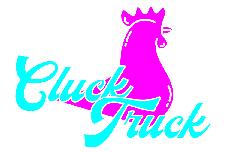 Cluck Truck logo scroll