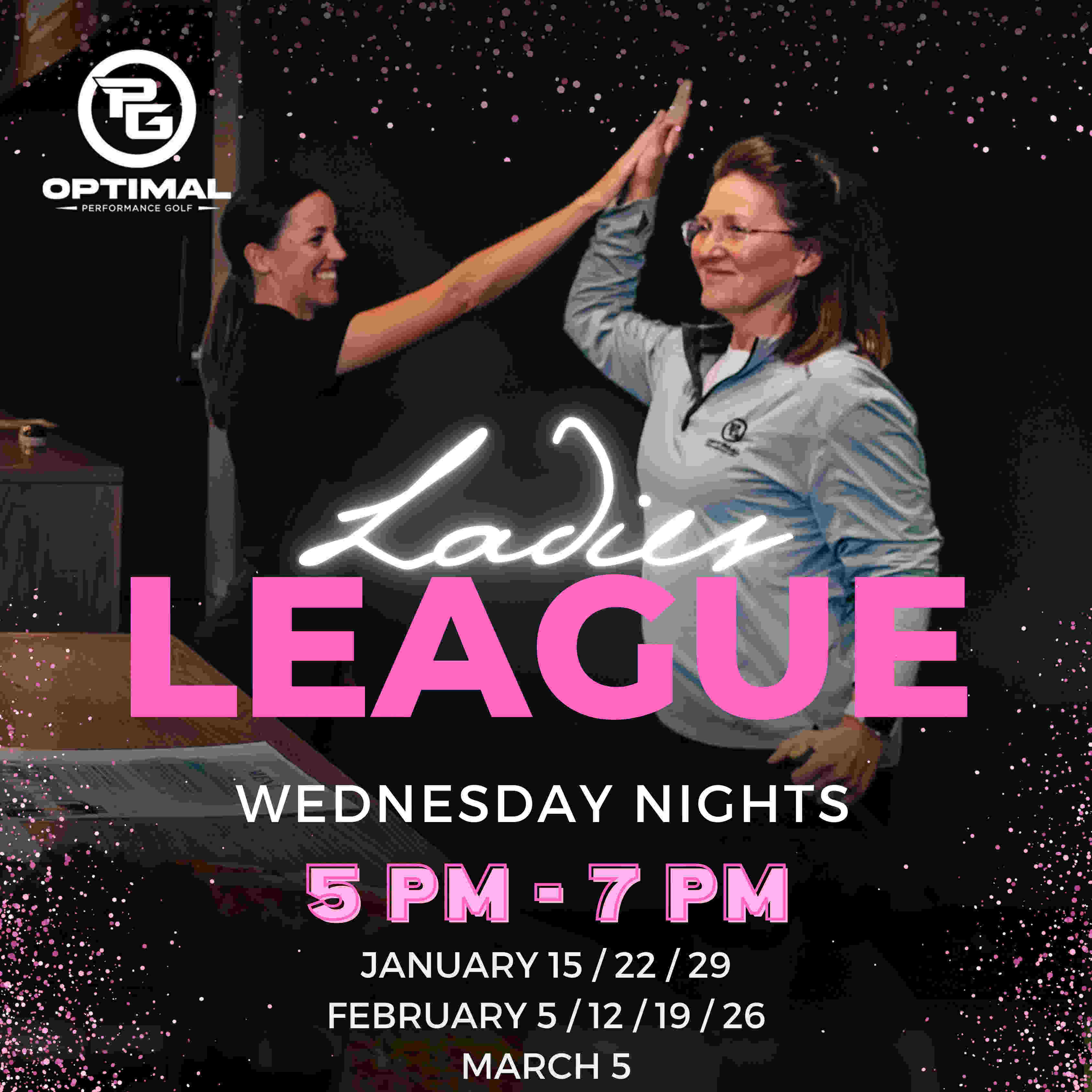 ladie's 9 hole league on wednesday nights