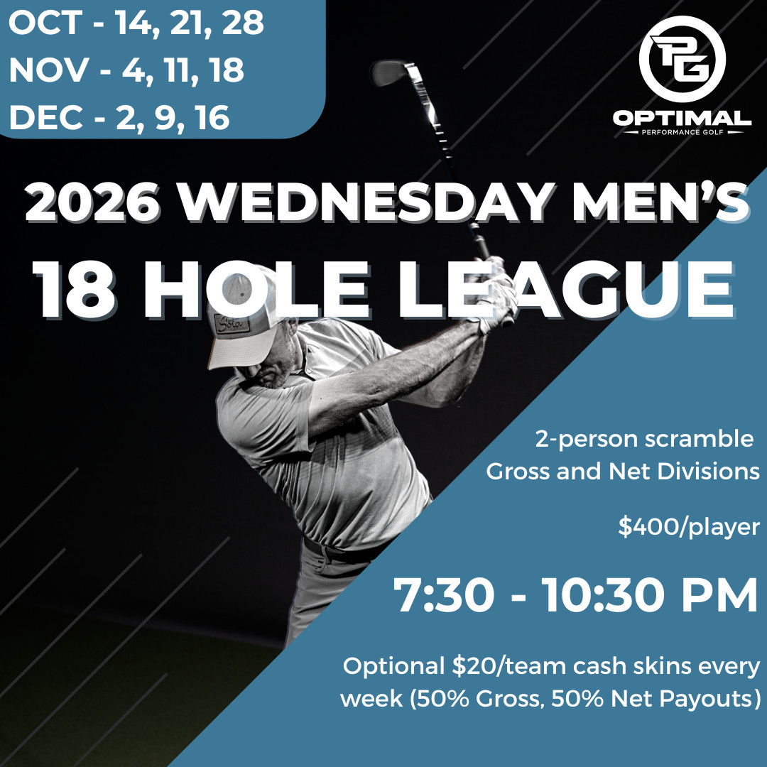 18 hole man league for two person scramble