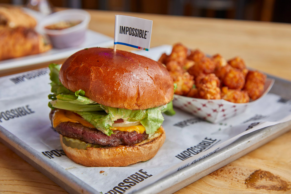 Aroogas Impossible Burger