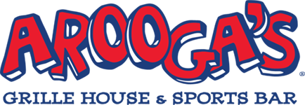 Arooga's logo scroll