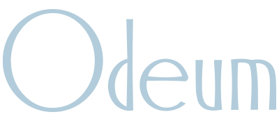 Odeum Restaurant logo scroll