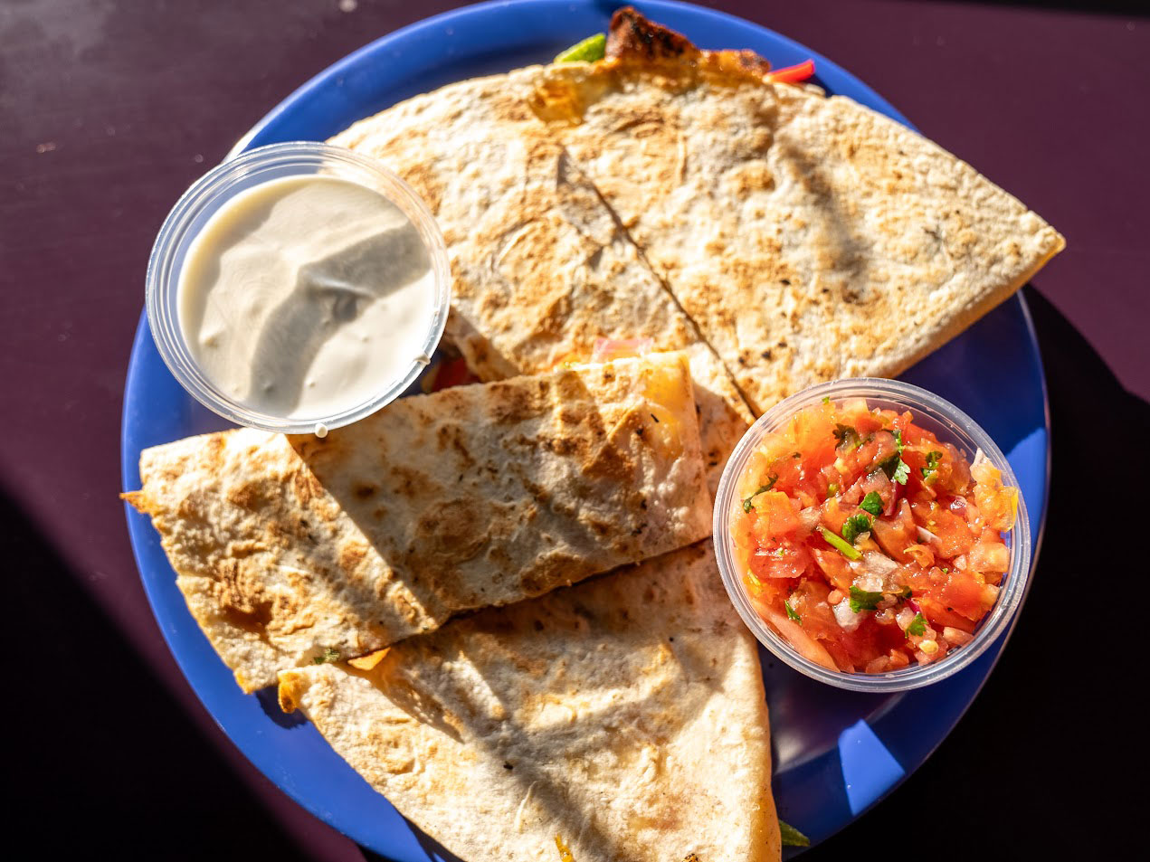 Chilli Peppers Quesadilla 