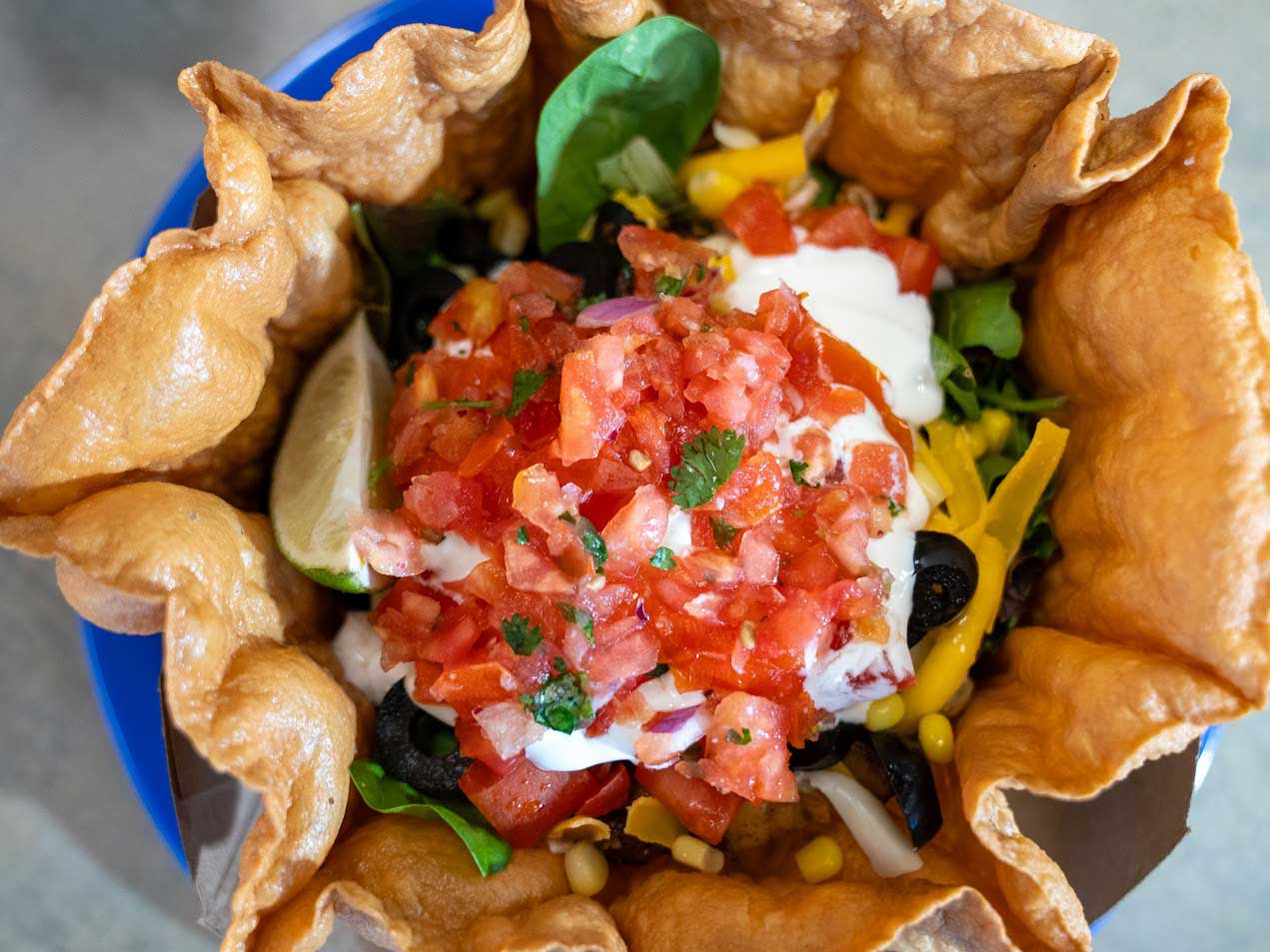 Chilli Peppers Taco Salad 
