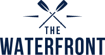 The Waterfront logo scroll