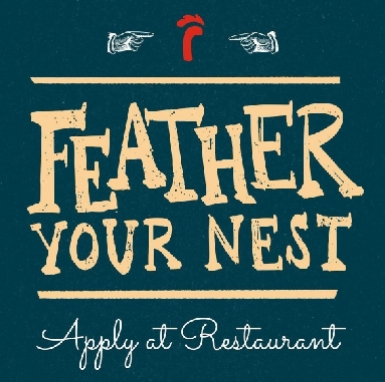 Feather your nest flayer