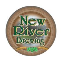 New River Brewing logo scroll