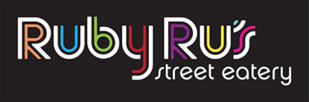 Ruby Ru's Street Eatery logo scroll
